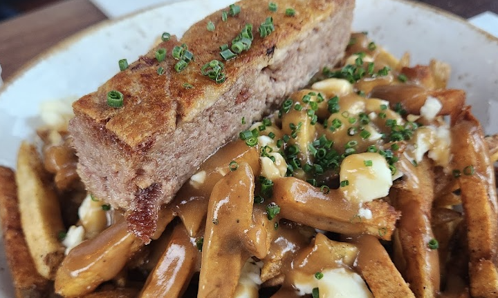 Duckfat signature dishes French Fries Fried in DuckThai Chili MayoDuck Confit Panini